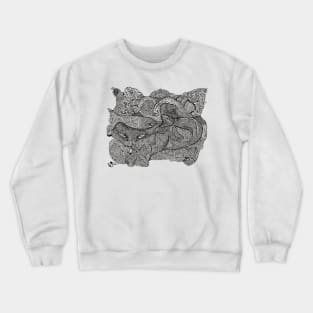 Vesica Piscis In the Sea Crewneck Sweatshirt